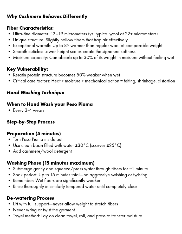 The Peso Piuma Cashmere T-Shirt