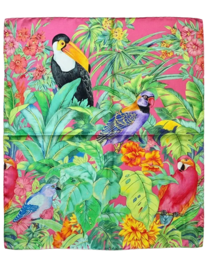 The Paradiso Tropicale Silk Scarf