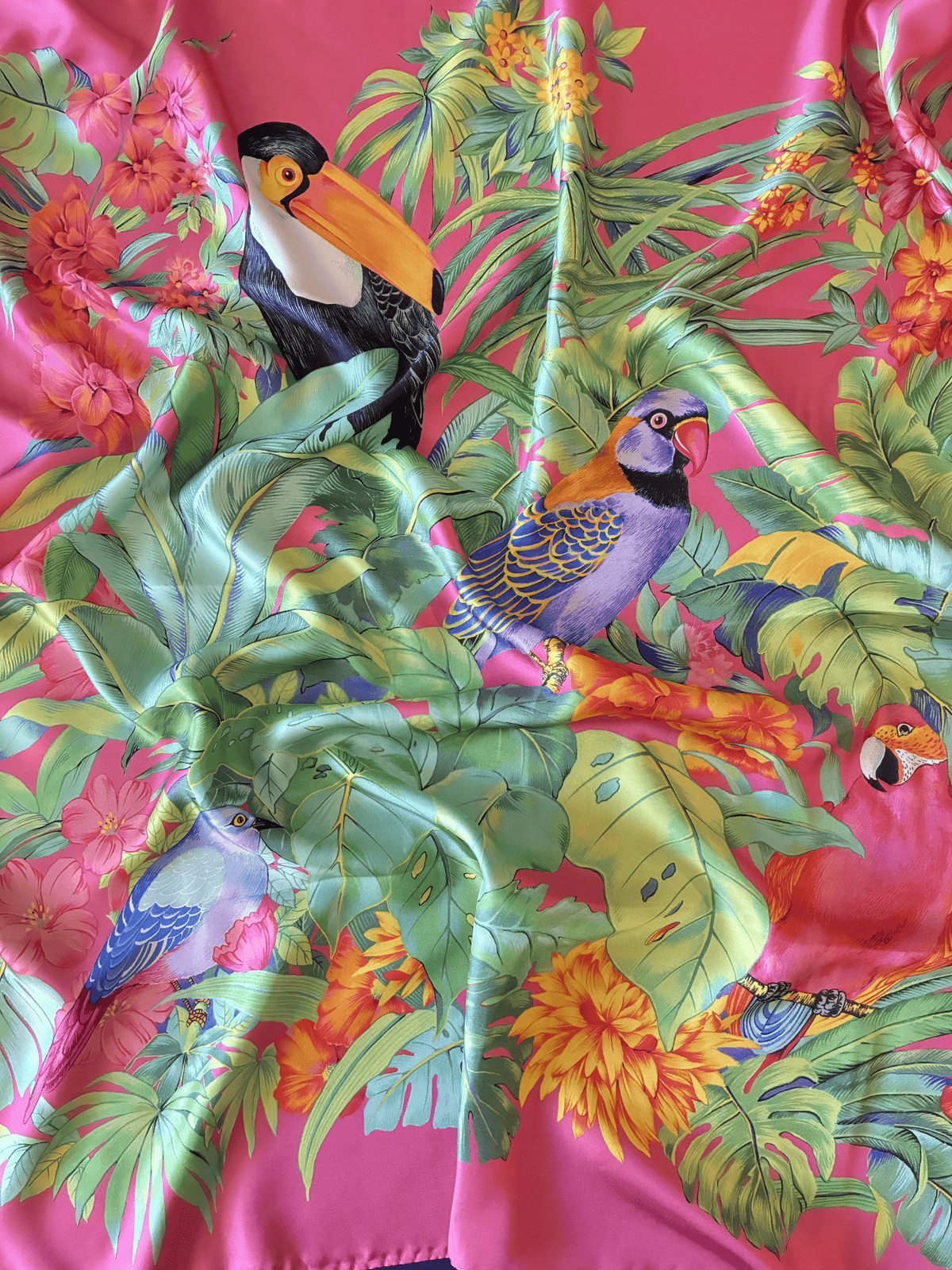 The Paradiso Tropicale Scarf (Cashmere+Silk)
