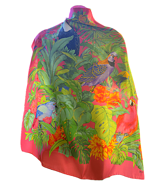 The Paradiso Tropicale Scarf (Cashmere+Silk)